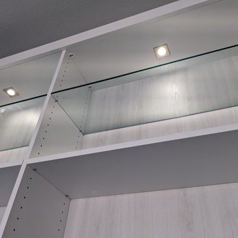 Closet Factory - Bookcase lighting - Interior Design Near Me - las vegas, Nevada Closet Factory - Bookcase lighting - Interior Design Near Me - las vegas, Nevada