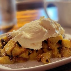 Cocina Vino - Walnut banana bread pudding!