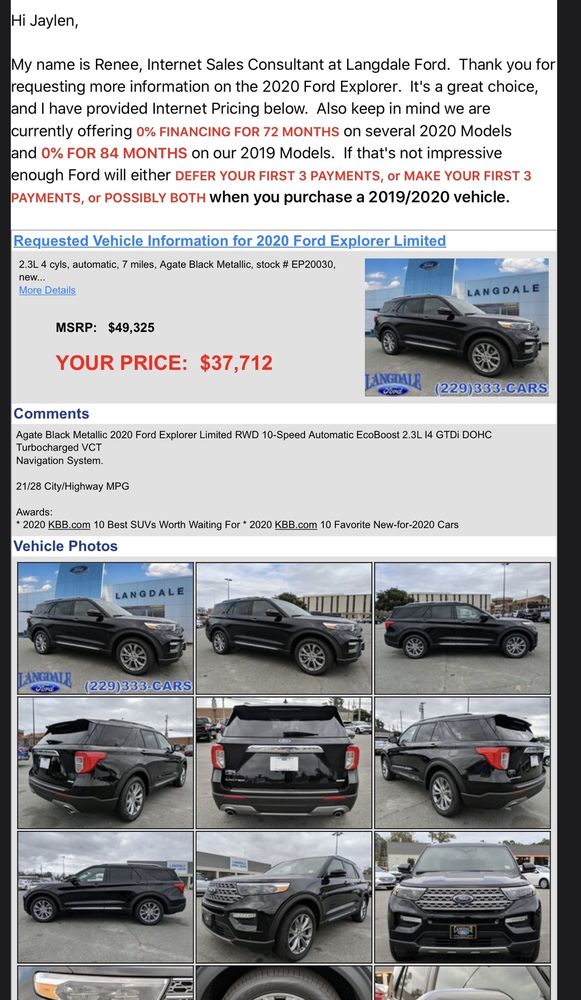 LANGDALE FORD Updated September 2024 23 Reviews 215 W Magnolia St