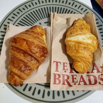 A Bread Affair - Croissant from A Bread Affair (left) and a croissant from Terra Breads (right) - Bakeries Near Me - Vancouver, British Columbia A Bread Affair - Croissant from A Bread Affair (left) and a croissant from Terra Breads (right) - Bakeries Near Me - Vancouver, British Columbia