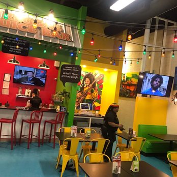Island Delight at Dexter - Atmosphere is amazing!! They even have blue floors to represent water of the beaches!! Island experience no doubt!! - Caribbean Near Me - Montgomery, Alabama