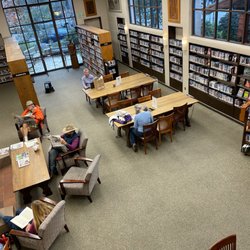 Harrison Memorial Public Library - Big spaces. Large tables