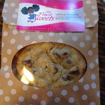My Finest Sweets - a chocolate chip cookie in a paper bag - Desserts Near Me My Finest Sweets - a chocolate chip cookie in a paper bag - Desserts Near Me