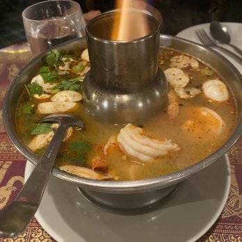 Your Place Thai Restaurant - Tom yum with shrimp - Thai Near Me - Santa Barbara, California