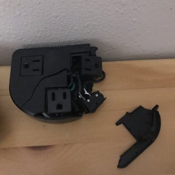 Best Western Plus Plaza Hotel - Broken with exposed wires. Front desk did not care or have a replacement. - Hotels Near Me - Thermopolis, Wyoming Best Western Plus Plaza Hotel - Broken with exposed wires. Front desk did not care or have a replacement. - Hotels Near Me - Thermopolis, Wyoming