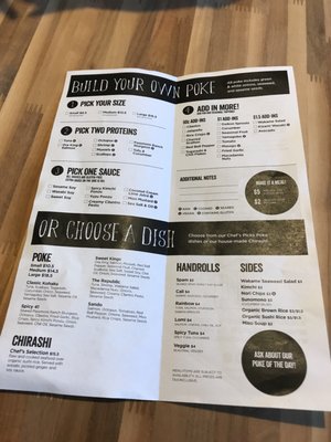 Menu photo 8 Fish Face Poke Bar Sacramento, CA