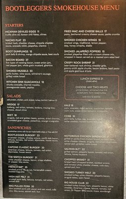 BOOTLEGGERS FOOD & DRINK by null