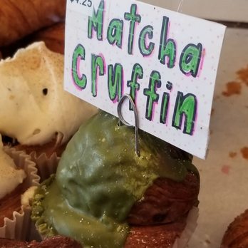 Fuji Bakery - Matcha Cruffin - Bakeries Near Me - Seattle, Washington