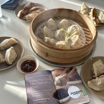 Luscious Dumplings - Pan Fried Dumplings & Steamed Pork Soup 蒸汤饺 - 8pcs! + SGV passport! ( ^_^)b - Noodles Near Me - Monrovia, California Luscious Dumplings - Pan Fried Dumplings & Steamed Pork Soup 蒸汤饺 - 8pcs! + SGV passport! ( ^_^)b - Noodles Near Me - Monrovia, California