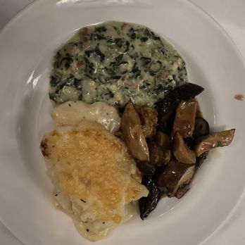 Del Frisco's Double Eagle Steakhouse - Creamed Spinach Roasted Wild Mushrooms Truffle Twice Baked - Steakhouses Near Me - Las Vegas, Nevada