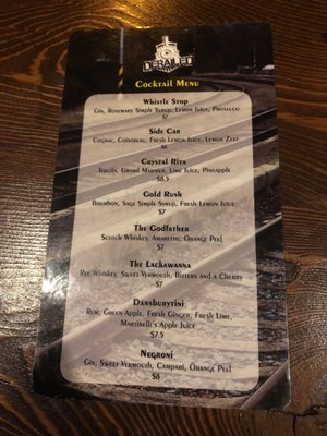 Menu photo 6 Derailed Taphouse East Stroudsburg, PA