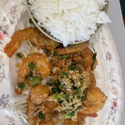 Salt and pepper shrimp Salt and pepper shrimp