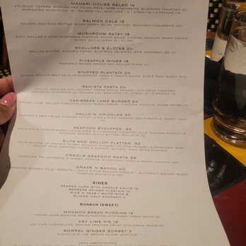 Mahari - Menu - African Near Me - Chicago, Illinois