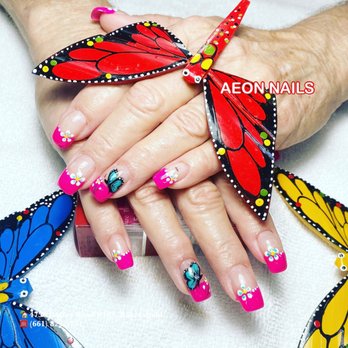 Aeon Nails Salon - #nailsart #acrylicnails #dip #fullset  #manicure 
#Pedicure #waxing - Nail Salons Near Me - Bakersfield, California