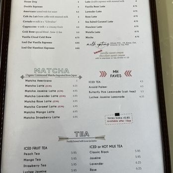Mints & Honey - Menu as of 12/27/25 - Venues & Event Spaces Near Me - San Carlos, California Mints & Honey - Menu as of 12/27/25 - Venues & Event Spaces Near Me - San Carlos, California