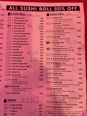 Menu photo 6 Dragon Sushi Albuquerque, NM