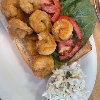 SeaCow Eatery - Shrimp Po boy - American Near Me - Edisto Beach, South Carolina SeaCow Eatery - Shrimp Po boy - American Near Me - Edisto Beach, South Carolina