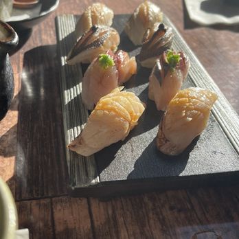 Daigo - Hamachi, halibut fin, sea bream and mackerel - Sushi Bars Near Me - Palo Alto, California Daigo - Hamachi, halibut fin, sea bream and mackerel - Sushi Bars Near Me - Palo Alto, California
