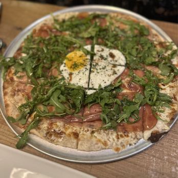 The Dearborn - Prosciutto & Fried Egg pizza. - New American Near Me - Chicago, Illinois The Dearborn - Prosciutto & Fried Egg pizza. - New American Near Me - Chicago, Illinois