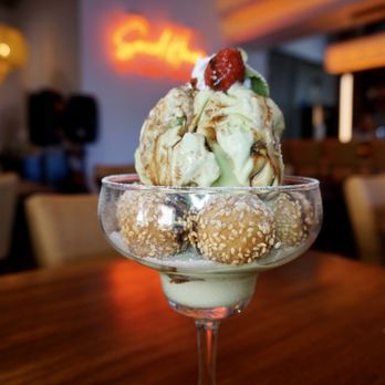 Soho Ramen and Sake Bar - Green Tea Sundae - Ramen Near Me - Temecula, California Soho Ramen and Sake Bar - Green Tea Sundae - Ramen Near Me - Temecula, California