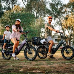 Rochester Bicycle - Family Riding Aventon E-bikes