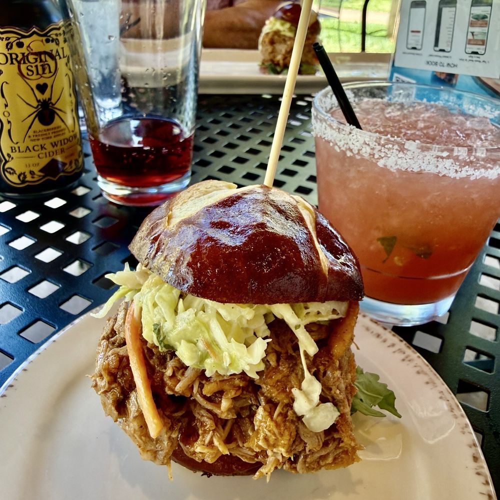 Wild Thyme Bistro At Trees Ranch - One of the delicious Piggy Sliders! - Whiskey Bars Near Me - Springdale, Utah Wild Thyme Bistro At Trees Ranch - One of the delicious Piggy Sliders! - Whiskey Bars Near Me - Springdale, Utah