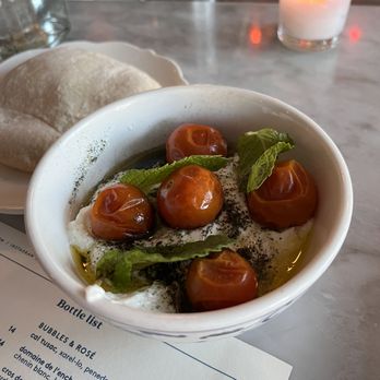 Homer - Labneh w/ dried tomato and mint - Mediterranean Near Me - Seattle, Washington Homer - Labneh w/ dried tomato and mint - Mediterranean Near Me - Seattle, Washington