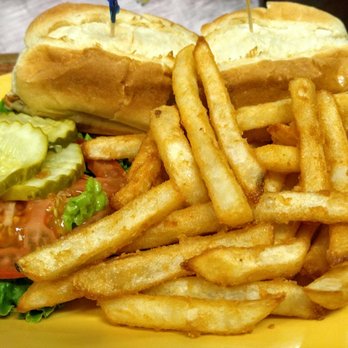 The Soup Cellar - Some type of sandwich that my aunt thought was delicious. She also loved the fries. - American Near Me - Leavenworth, Washington The Soup Cellar - Some type of sandwich that my aunt thought was delicious. She also loved the fries. - American Near Me - Leavenworth, Washington