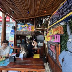 The Surfin Burrito - Dining area.