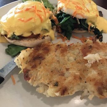 Ruperts at the Edge - Vegetable Benedict- one of my favorites! - Breakfast & Brunch Near Me - Edgewater, Colorado
