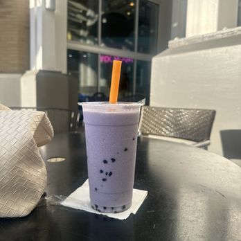 Ez Freezy - Taro blended bubble tea with honey boba. - Ice Cream & Frozen Yogurt Near Me - Portland, Oregon