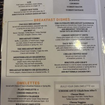 Fame Good Eats - Menu - Breakfast & Brunch Near Me - Morrisville, Pennsylvania