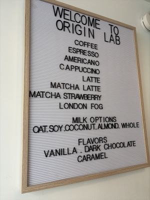 Menu photo 8 Origin Lab Coffee & Matcha San Francisco, CA
