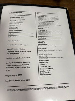 Menu photo 5 El Charro Bar and Grill Sandy Hook, MD
