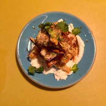 Shukette - Crispy eggplant - Middle Eastern Near Me - New York, New York Shukette - Crispy eggplant - Middle Eastern Near Me - New York, New York