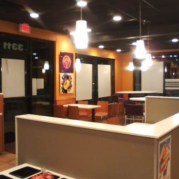 Taco Bell - The newly renovated and repainted interior of Taco Bell. - Fast Food Near Me - Saint Cloud, Minnesota
