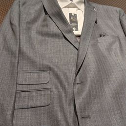 Nice dinner jacket my husband purchased.
