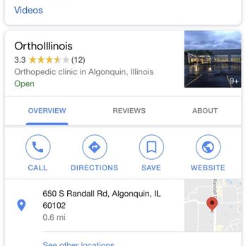 OrthoIllinois - Algonquin - Website on Sunday at 1pm.. - Orthopedists Near Me - Algonquin, Illinois OrthoIllinois - Algonquin - Website on Sunday at 1pm.. - Orthopedists Near Me - Algonquin, Illinois