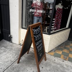 Plain Jane - Front of store