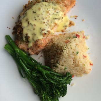 Gandy Dancer - Salmon Rockefeller - Seafood Near Me - Ann Arbor, Michigan Gandy Dancer - Salmon Rockefeller - Seafood Near Me - Ann Arbor, Michigan