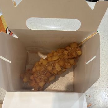 Mr Cow - Corn dog with cinnamon sugar - Fast Food Near Me - Orland Park, Illinois