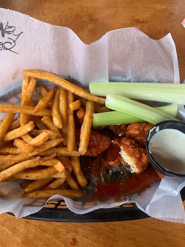 Social spots from Sharkey's Wing & Rib Joint