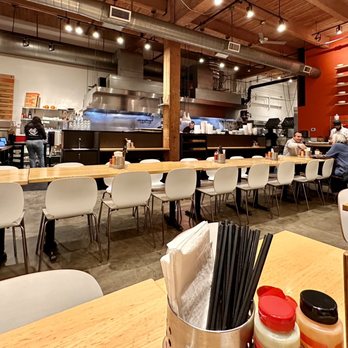 Boke Bowl - people sitting at tables in a restaurant - Ramen Near Me - Portland, Oregon Boke Bowl - people sitting at tables in a restaurant - Ramen Near Me - Portland, Oregon
