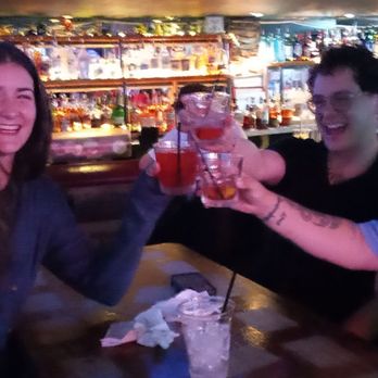 The Goat - Drinking with new friends at the Goat. - Dive Bars Near Me - Dallas, Texas The Goat - Drinking with new friends at the Goat. - Dive Bars Near Me - Dallas, Texas