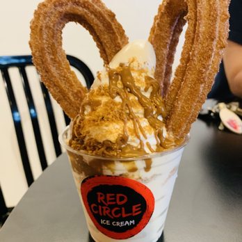 Red Circle Ice Cream - Desserts Near Me - Houston, Texas