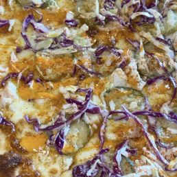 Hot chicken pizza Hot chicken pizza