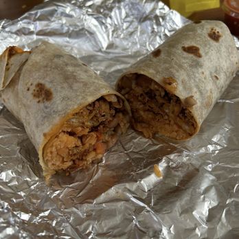 El Farolito - burrito with pastor - Mexican Near Me - San Francisco, California