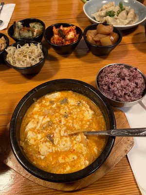 Korean Bamboo teriyaki & bunsik by null