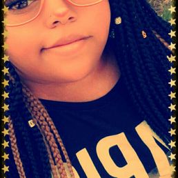 The box braids I got from here! The box braids I got from here!