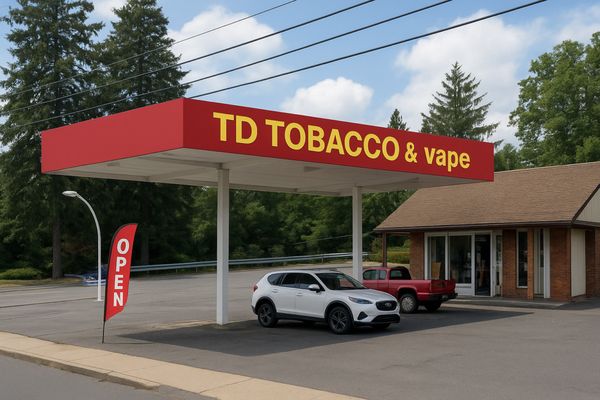 dt tobacco and vapor EC20000 Puffs Large Screen Disposable Vape Tobacco And Vape, 7525 Tidewater